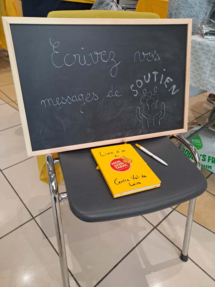 Déco journée 2 – messages de soutien
